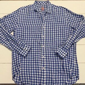 J McLaughlin Linen Button Down Shirt